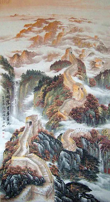长城壁纸，古老而壮观的城墙风光_002.jpg