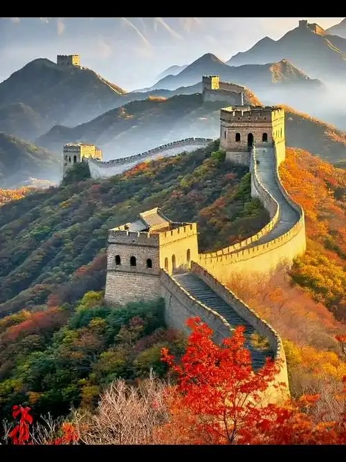 长城壁纸，古老而壮观的城墙风光_111.jpg