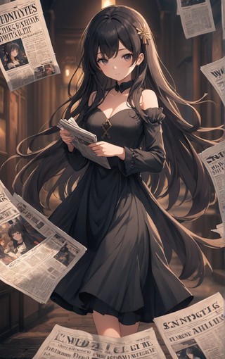 好看长发黑色裙子女孩动漫美女壁纸 (9).jpg
